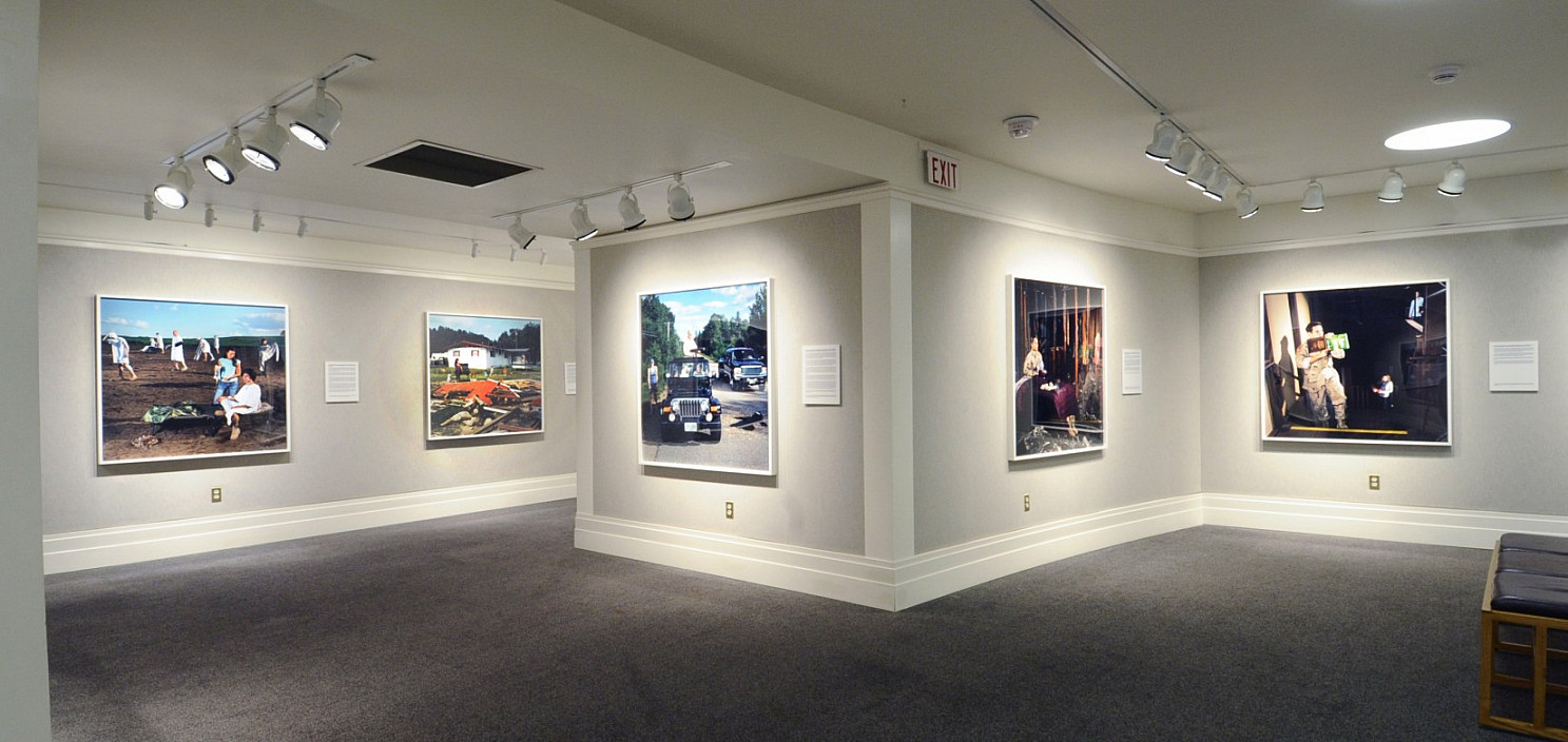 Installation view of In Country