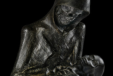 George Anthonisen, Death and Starvation, 1976. Bronze. Gift of George & Ellen Anthonisen. BAM2010.170.