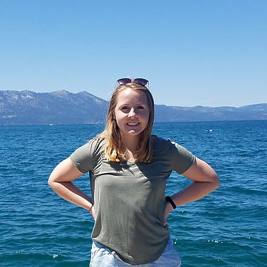 Nicole Schmalbach at Lake Tahoe