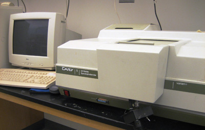 Varian Cary1 UV-Visible Molecular Absorption Spectrometer