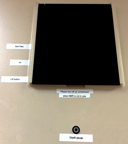 Top view of Anasazi 60 MHz NMR Spectrometer