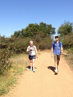 Hiking to the Pacific