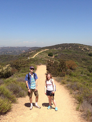 Happy hikers