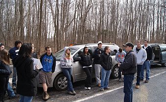 Visiting the Quakertown Swamp in western Bucks County.