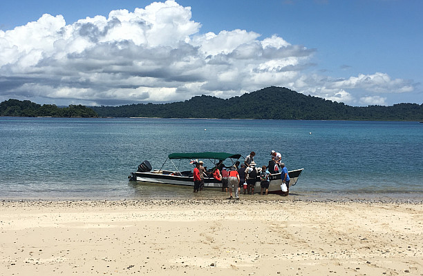 Liz Burke never imagined seeing the Pacific Ocean and Panama as part of her studies at Ursinus.