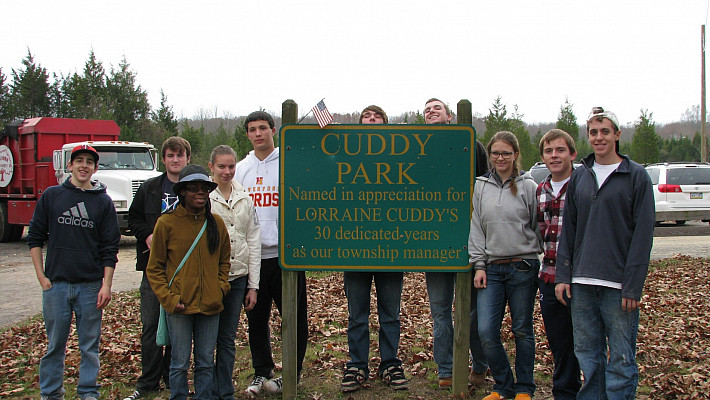 Reforesting parks in Southeastern PA rocks!