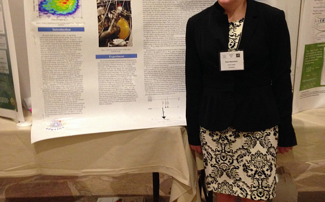 Rose Blanchard presented at a Nuclear Physics conference in Hawaii.