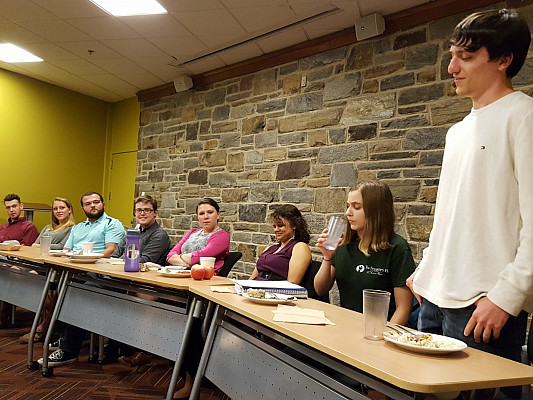 David O’Neill ’18 speaks about his internship in Washington, D.C.