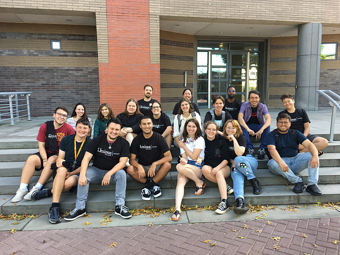 History Major's Ice Cream Social Group Photo