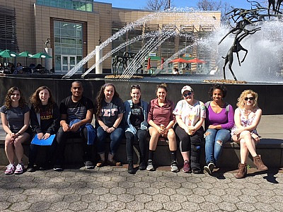 Students spend time at the Philadephia Zoo to develop data collection techniques including observ...