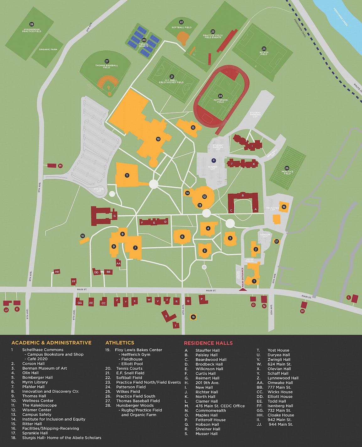 wayfinding map sept 2020