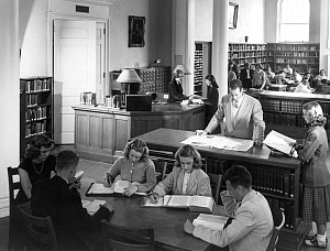 The original library is now the home to the Berman Museum of Art.