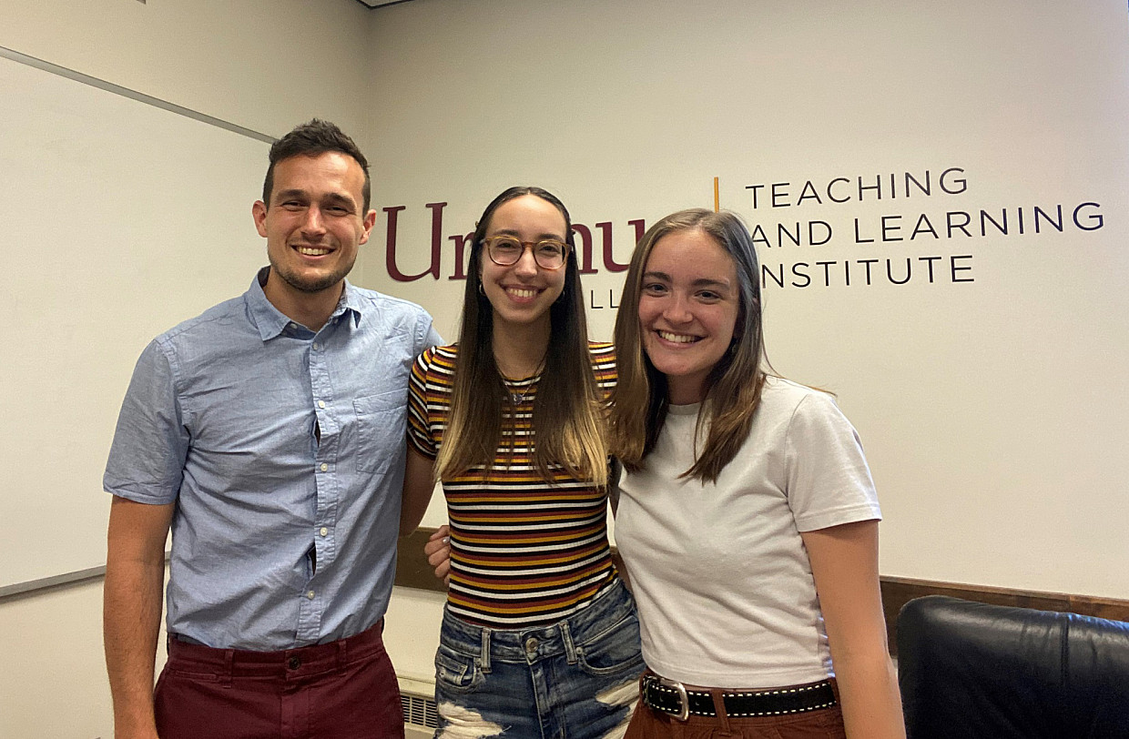 As first-year students, Matthew Schmitz '21, Thea Pastras '21, and Autumn Murphy '21 began a friendship that carried each of them through...