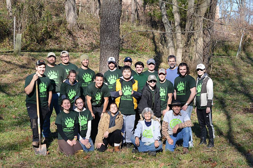 Tree Planting at Hunsberger Woods 1