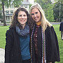 Anna Marks, coordinator of legal studies, and Karla Pisarcik '17, assistant district attorney in Montgomery County, who will be speaking ...