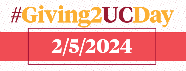 #GIving2UCDay Pre Giving Day Hub Image Graphic on February 5th 2024