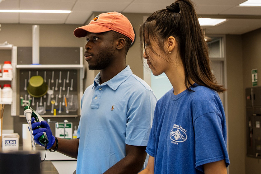Bio student and Neur student Summer Fellows July 2021