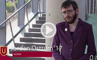 Jordan Ostrum speaking about LQBTQ history