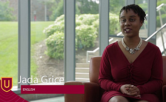 Jada Grice speaking about her digital humanities project