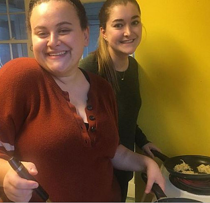 Cooking Latkes