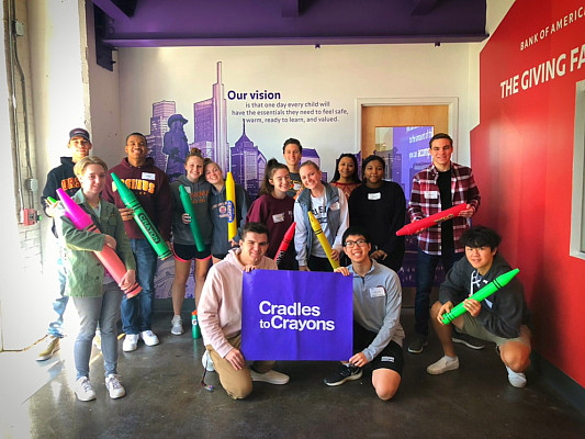 UCSG Cradles to Crayons Volunteer Event